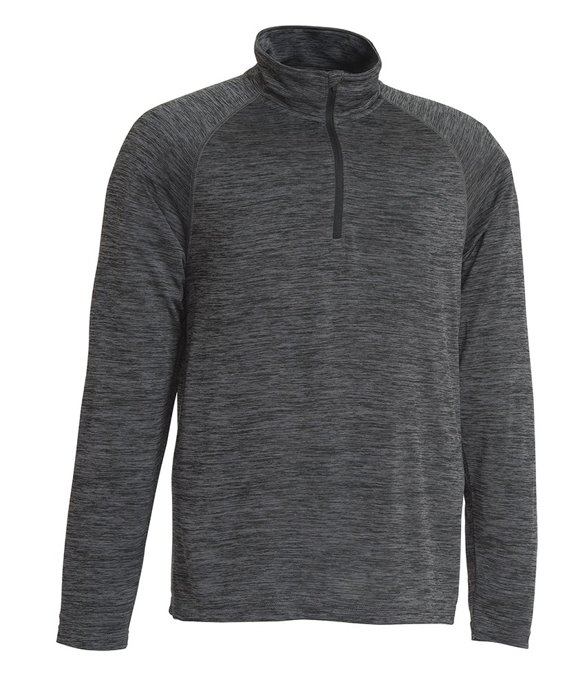 Style 9763  Men's Space Dye Performance Pullover 