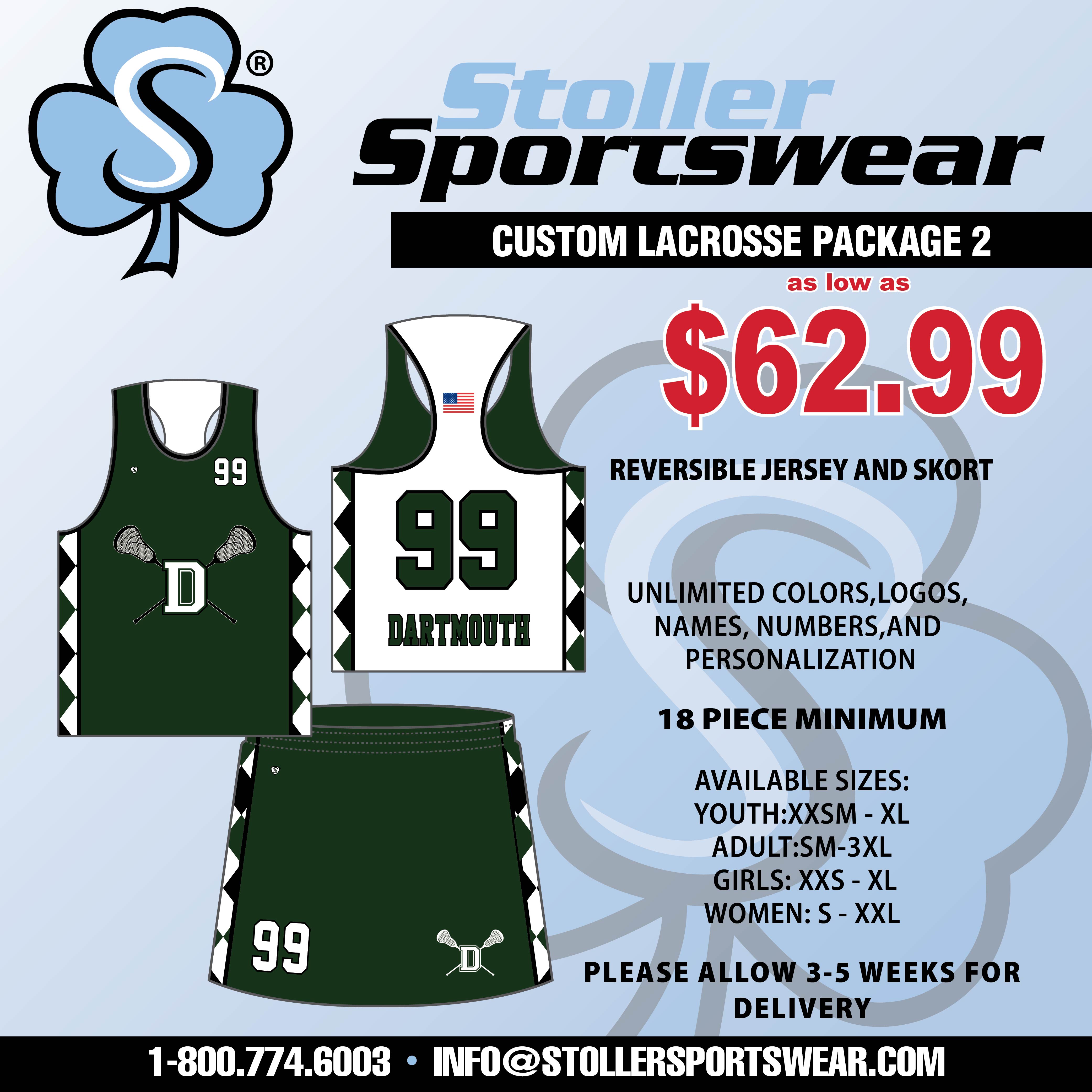 Custom Sublimated Lacrosse Package 2