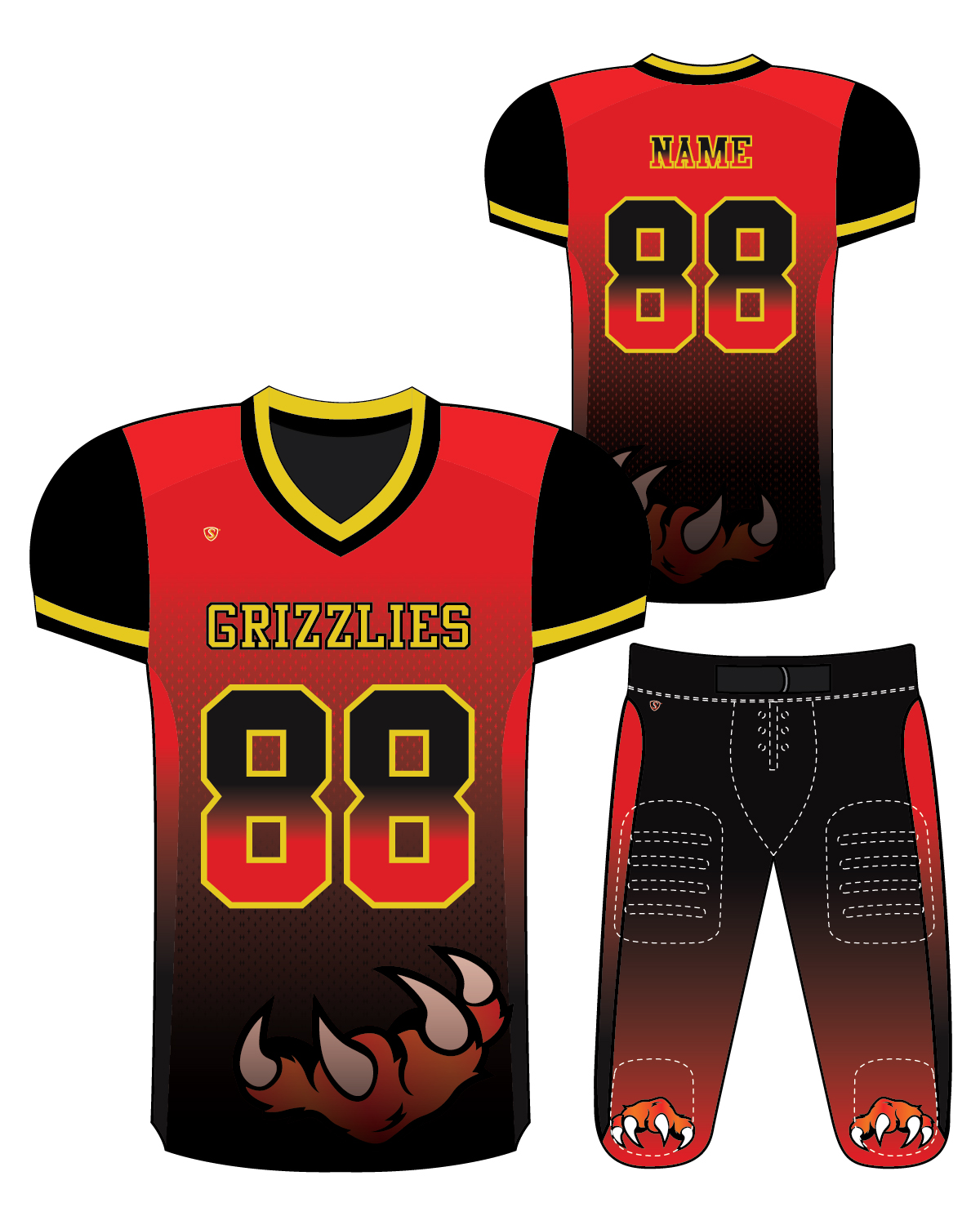 Sublimated Jersey - Grizzlies