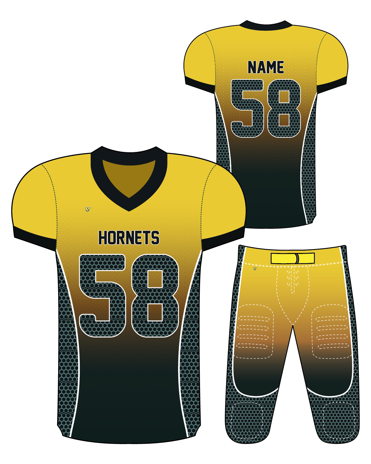 Sublimated Jersey - Hornets 