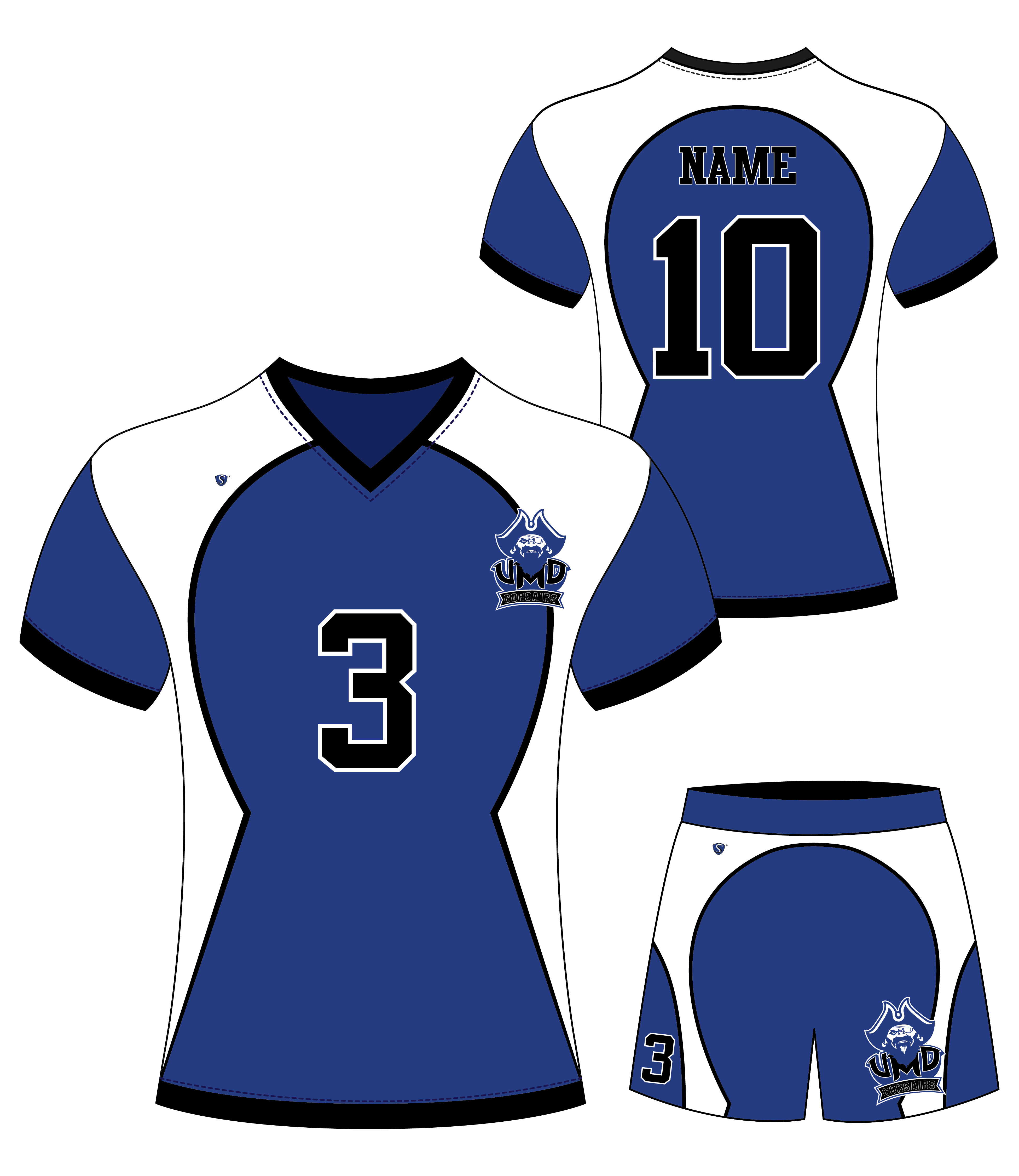 Custom Sublimated Soccer Uniform - UMD