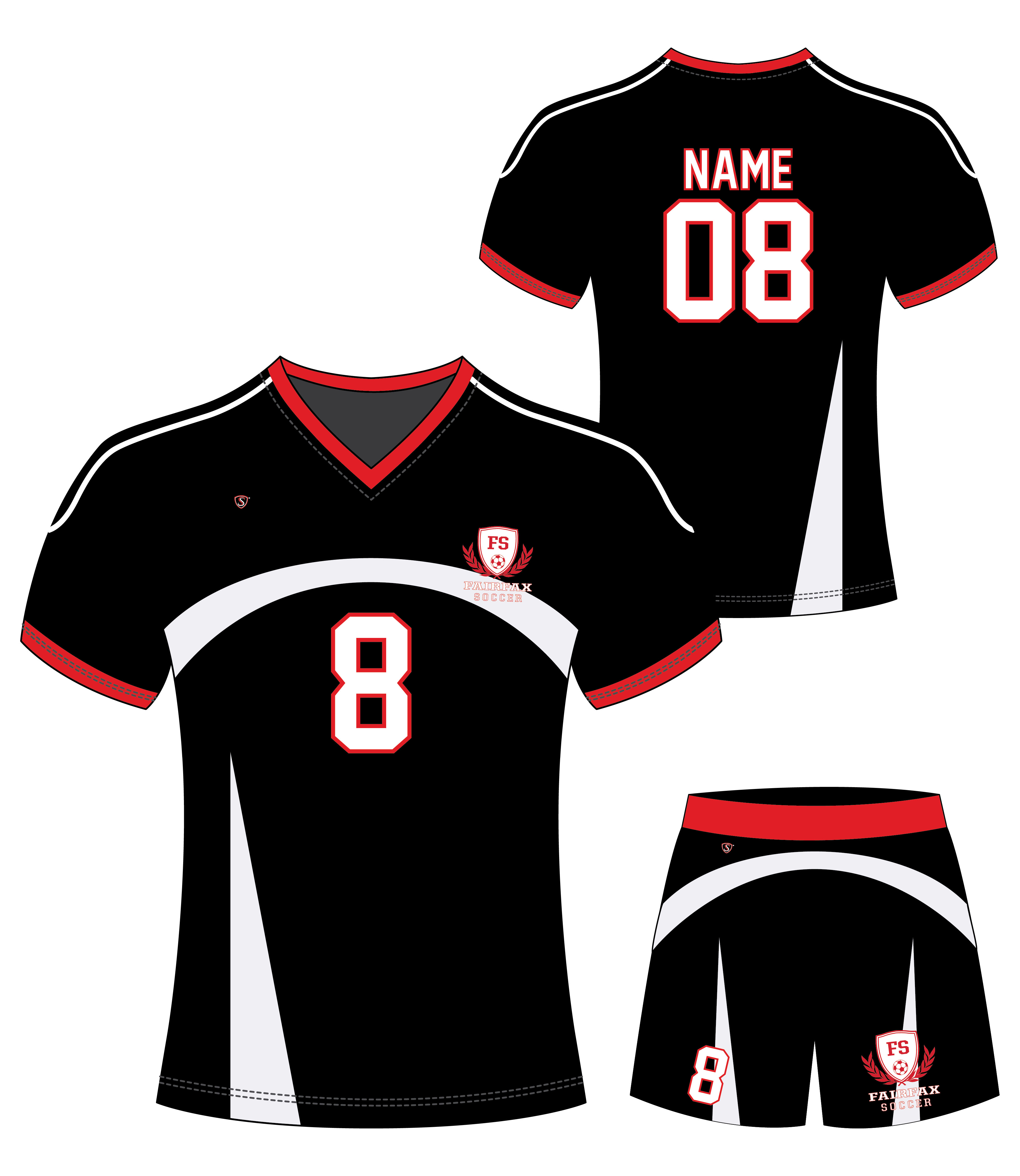 Custom Sublimated Soccer Uniform - Fairfax
