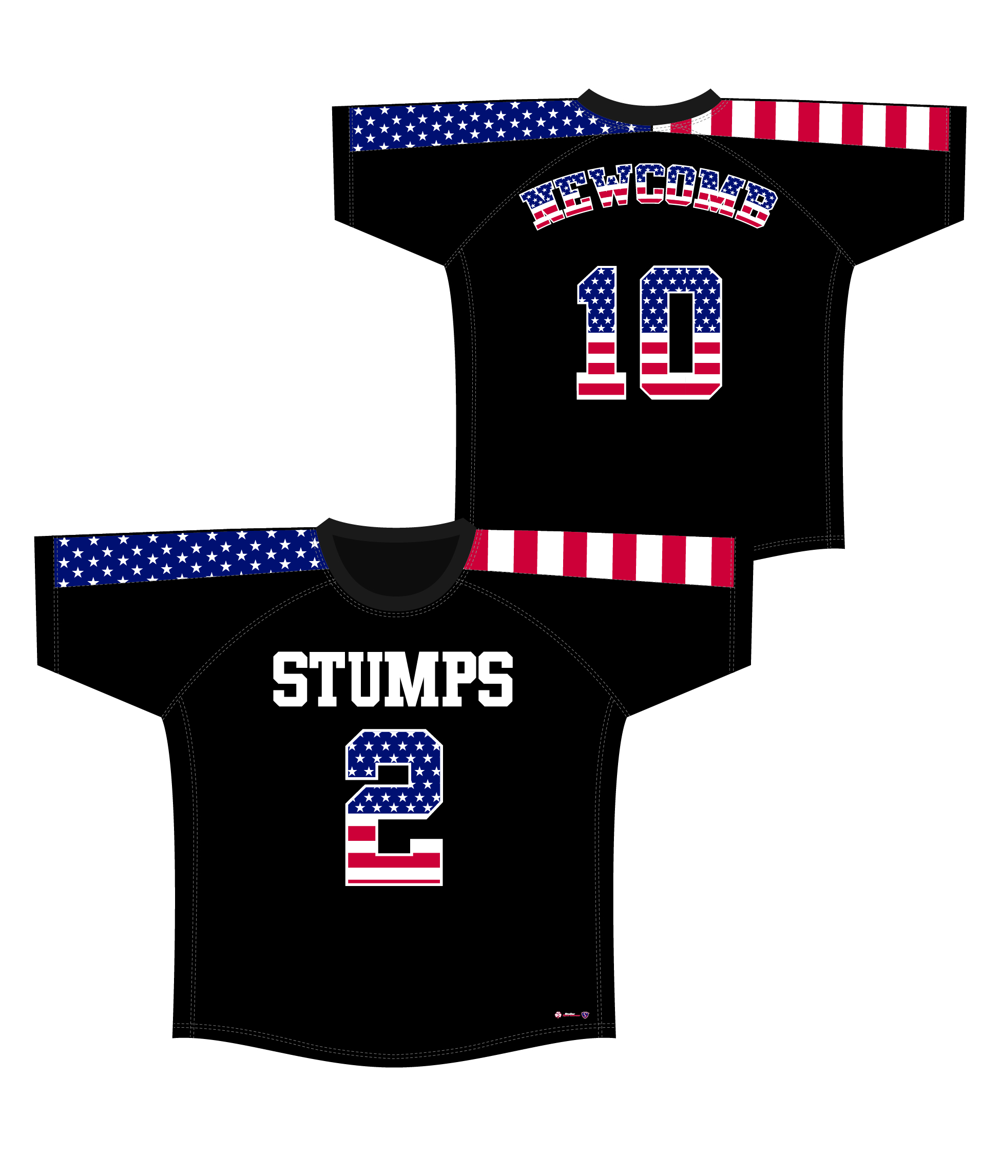 Custom Sublimated Shooter Shirt - Stumps