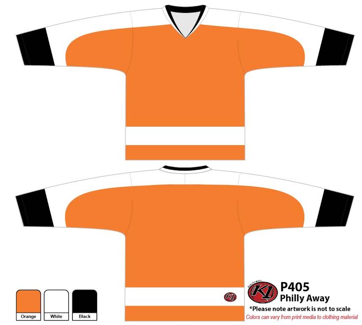 K1 Hockey Jersey - Philly Away 3
