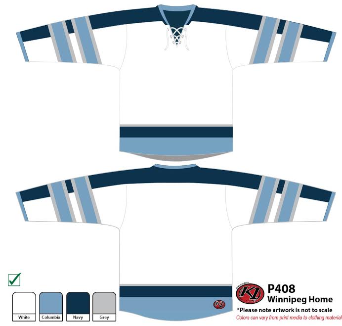K1 Hockey Jersey - Winnipeg Home 1