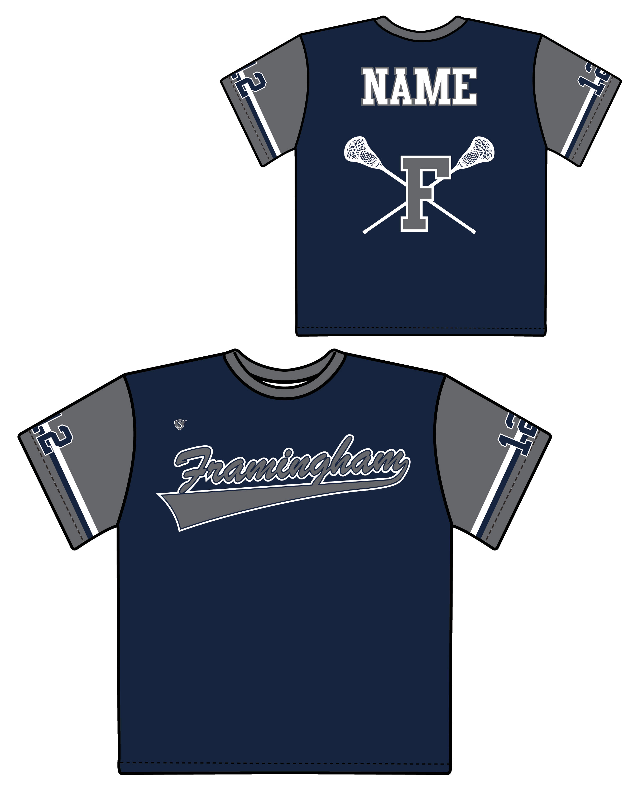 Custom Sublimated Shooter Shirt - Framingham