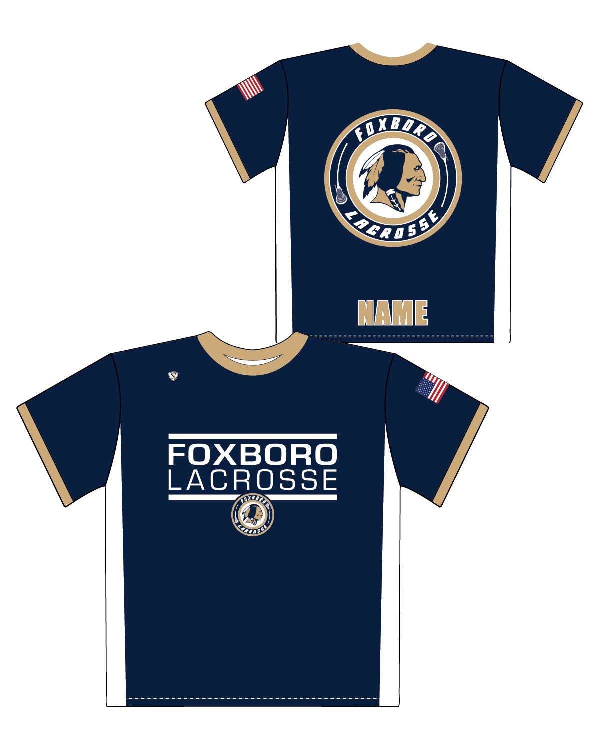 Custom Sublimated Shooter Shirt - Foxboro