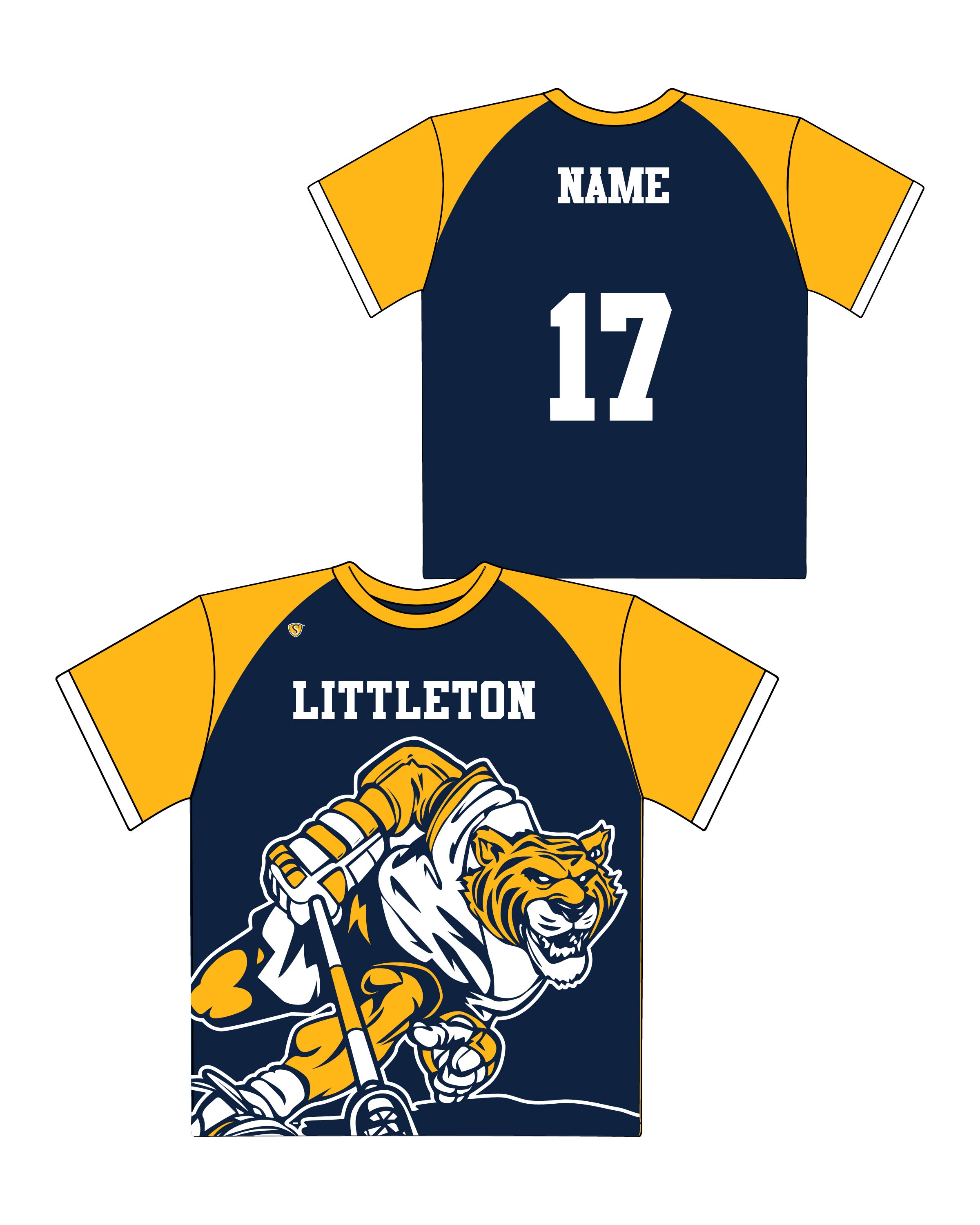 Custom Sublimated Shooter Shirt - Littleton 1