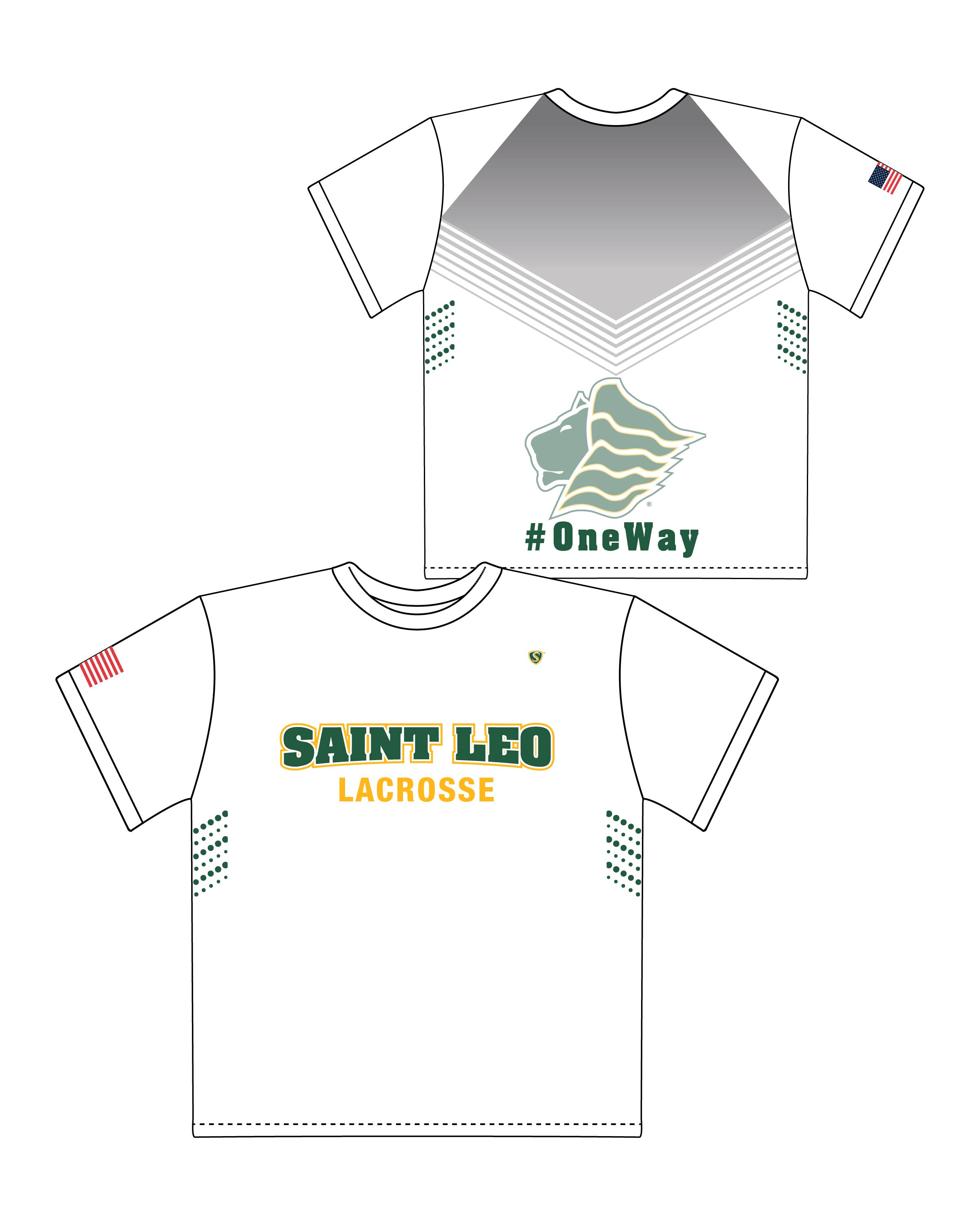Custom Sublimated Shooter Shirt - St. Leo's 4