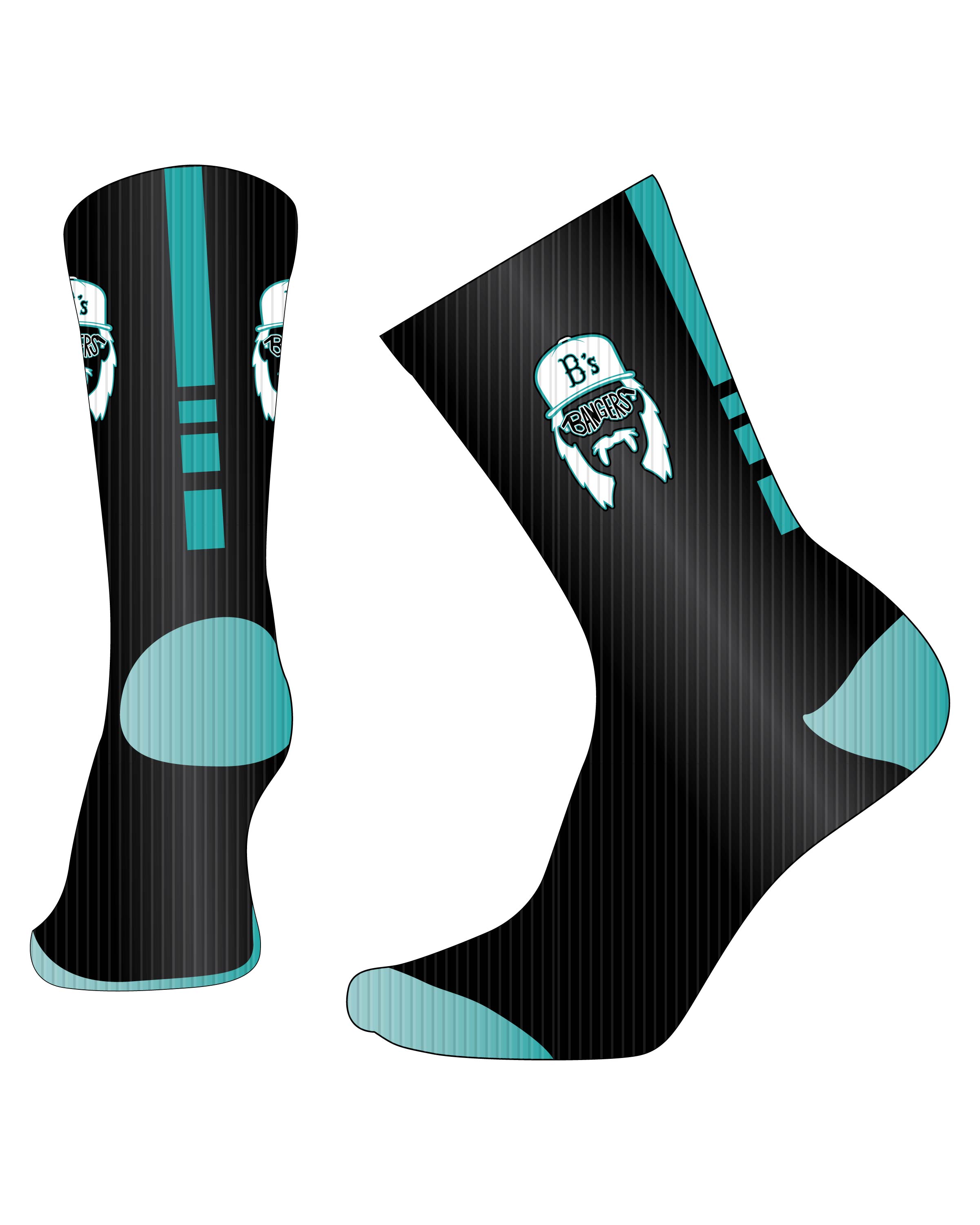 Custom Sublimated Socks - Bangers 3