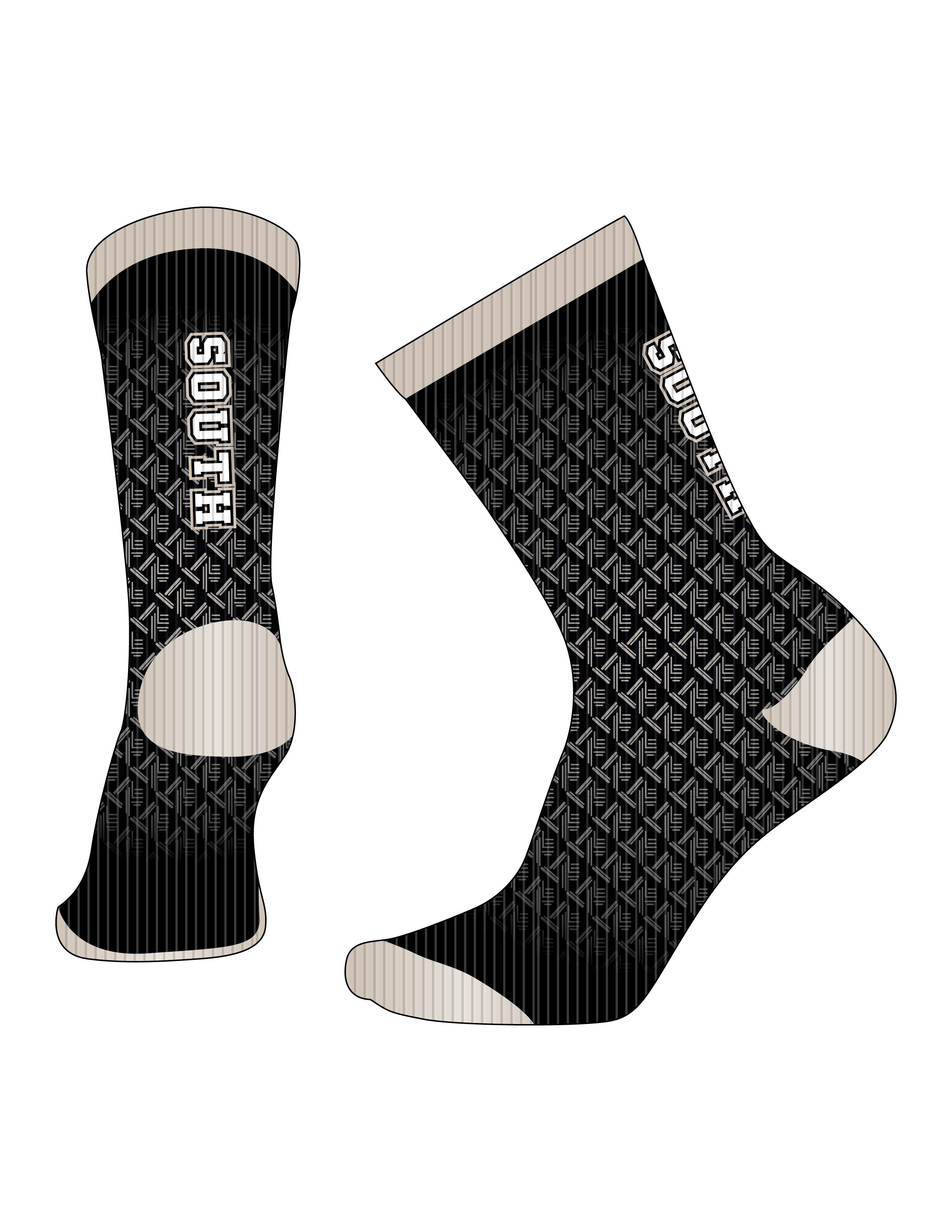 Custom Sublimated Socks - South Plymouth