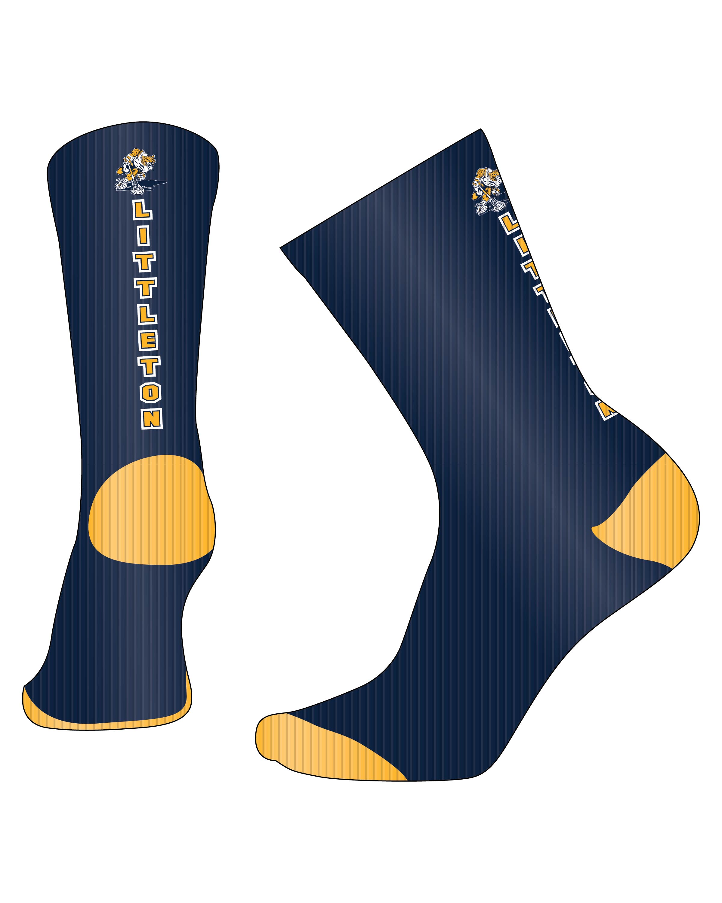 Custom Sublimated Socks - Littleton 3