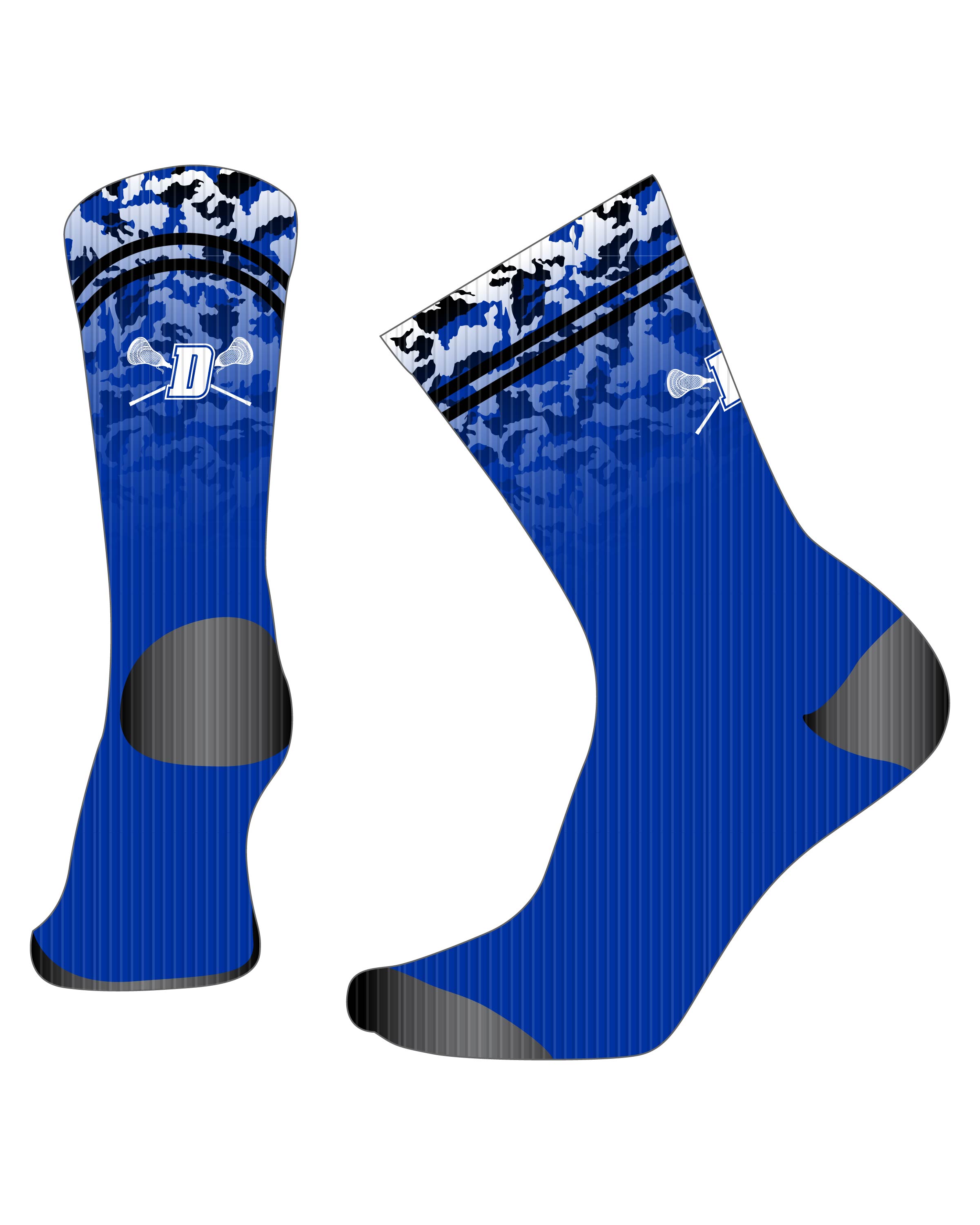 Custom Sublimated Socks - Dalton 1