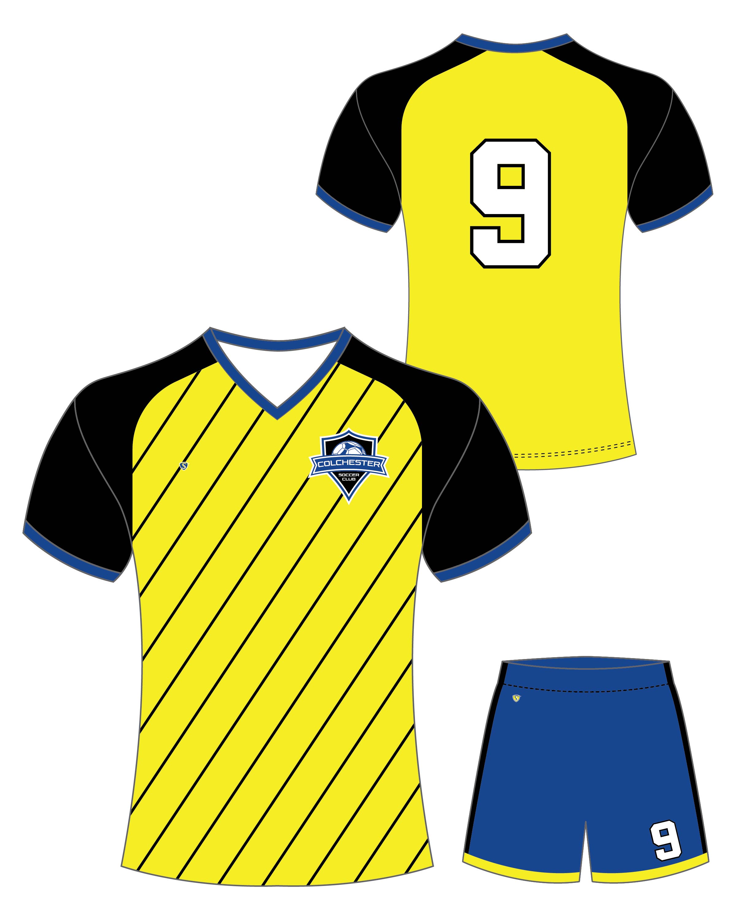 Custom Sublimated Soccer Uniform - Colchester 5