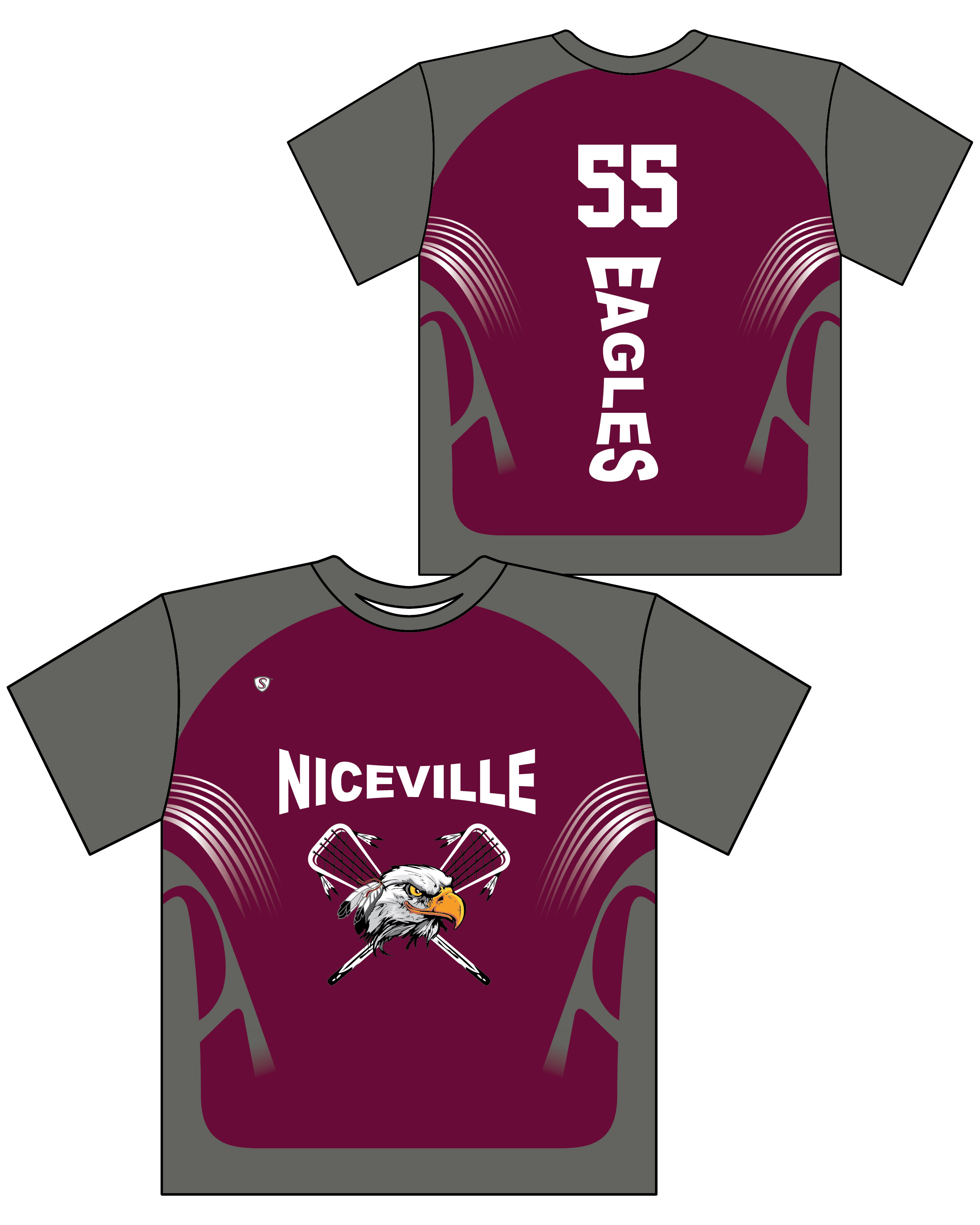 Custom Sublimated Shooter Shirt - Niceville 2